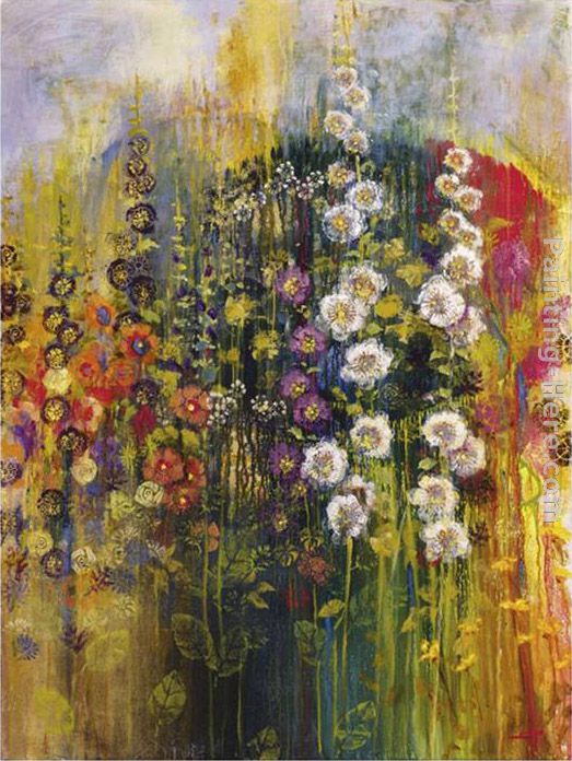 Inspiring Flowers painting - Michael Longo Inspiring Flowers art painting